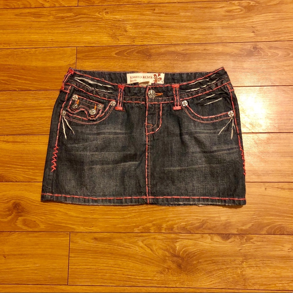 Laguna Beach Denim miniskirt